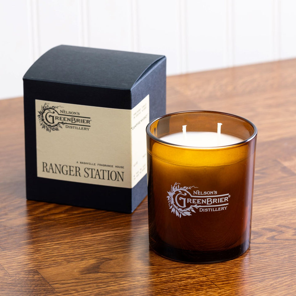 Candle - Green Brier Campfire Scent