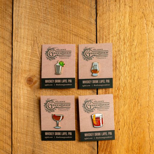 Lapel Pins - Whiskey Drink