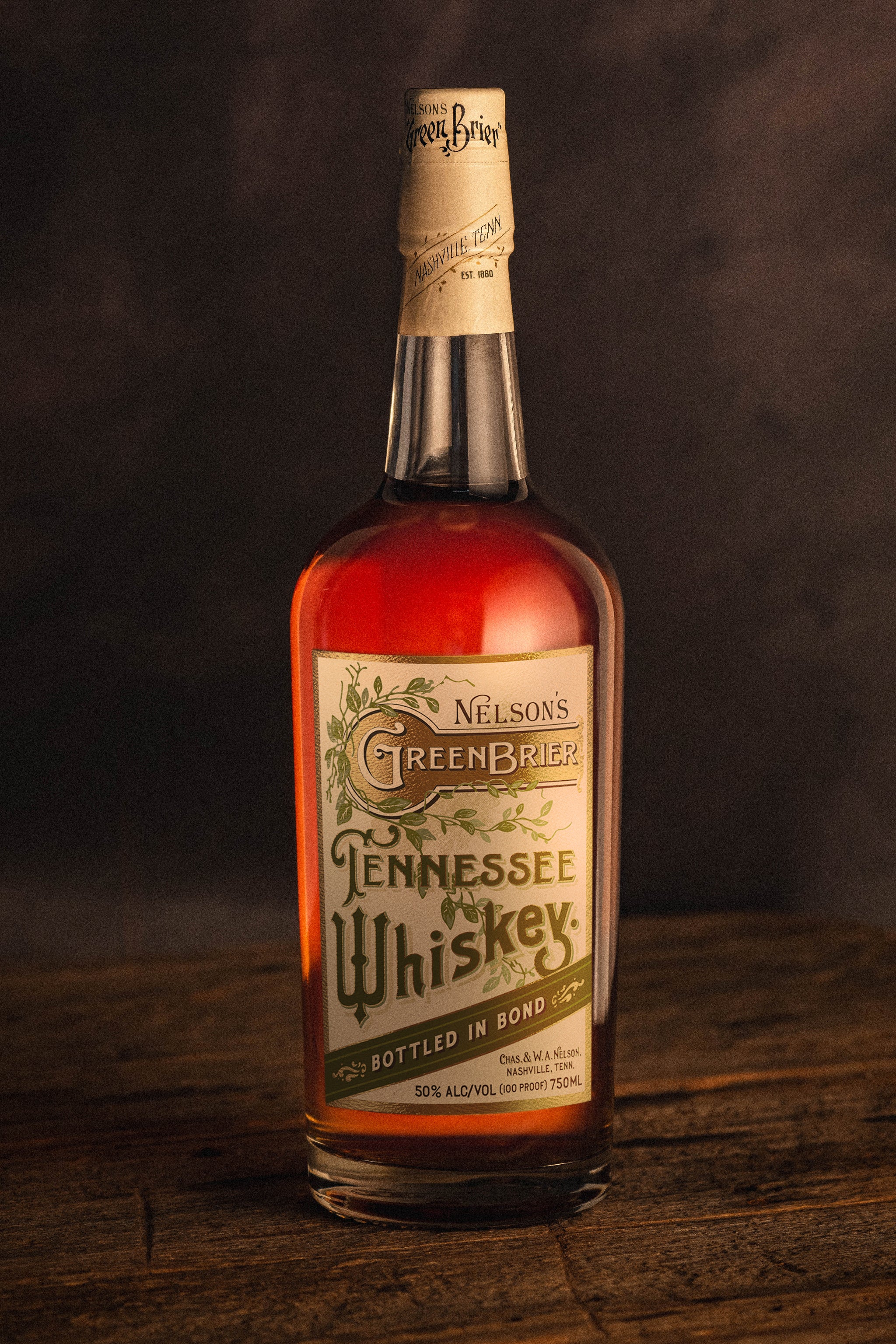 Nelson's Green Brier Tennessee Whiskey Bottled-in-Bond